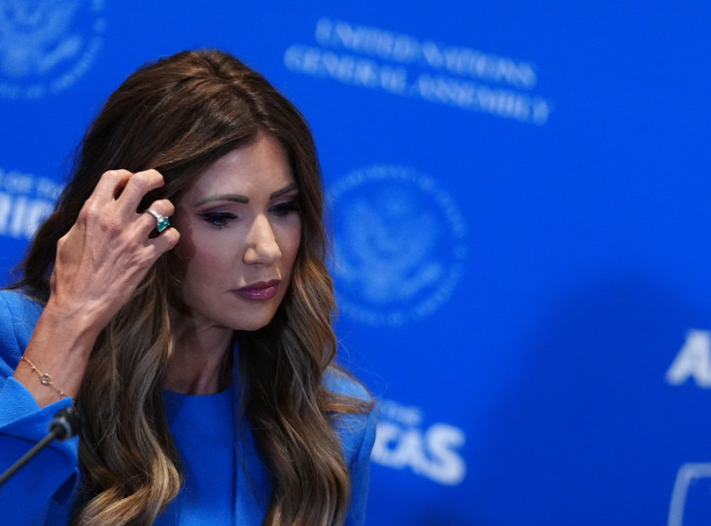 Bivša ministarka unutrašnje bezbednosti SAD Kristi Noem podnela zahtev za razvod