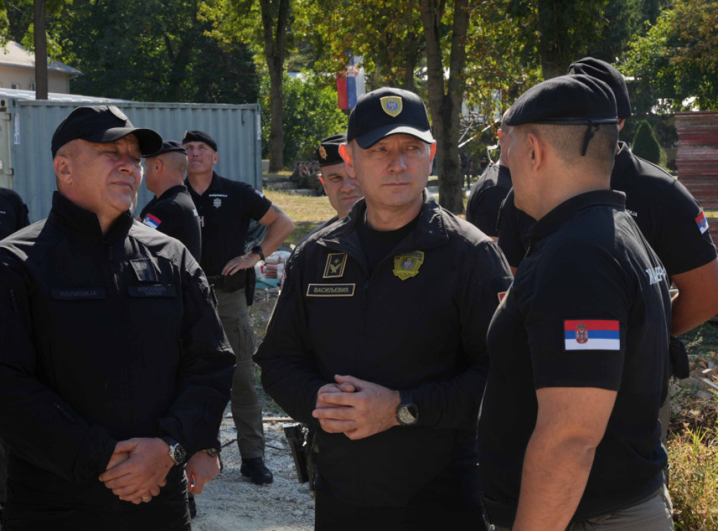 Vasiljević posetio Odred Žandarmerije, razgovarao sa rukovodstvom o radu jedinice