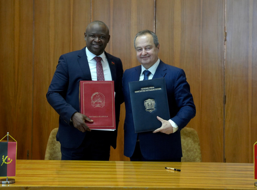Serbian, Angolan interior ministries sign MoU