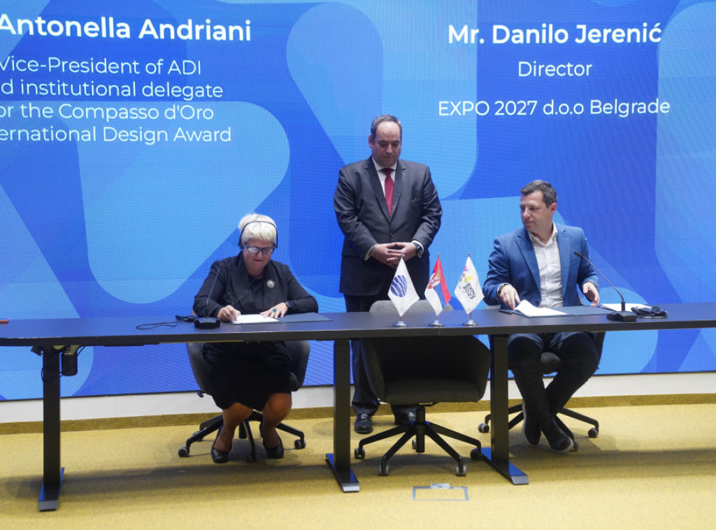Potpisan ugovor o učešću italijanske Asocijacije za industrijski dizajn na Ekspu 2027