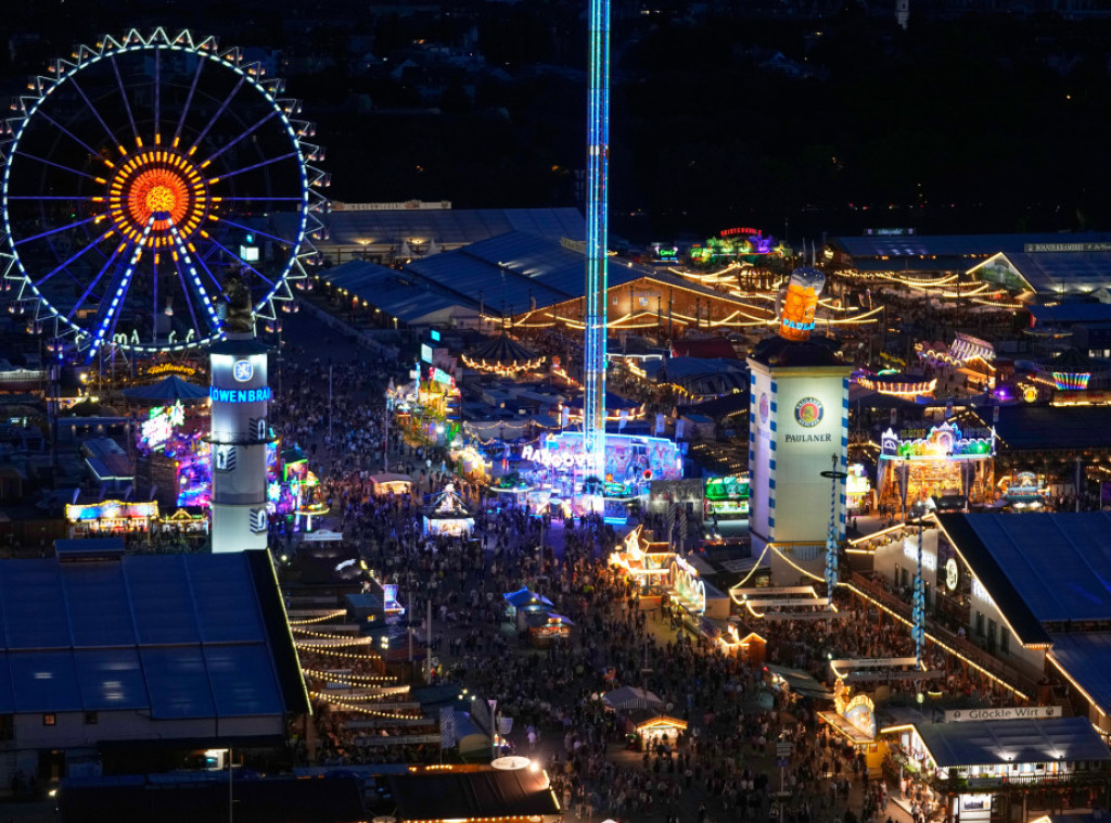 Minhenski Oktoberfest privukao rekordan broj posetilaca, oko 7,4 miliona