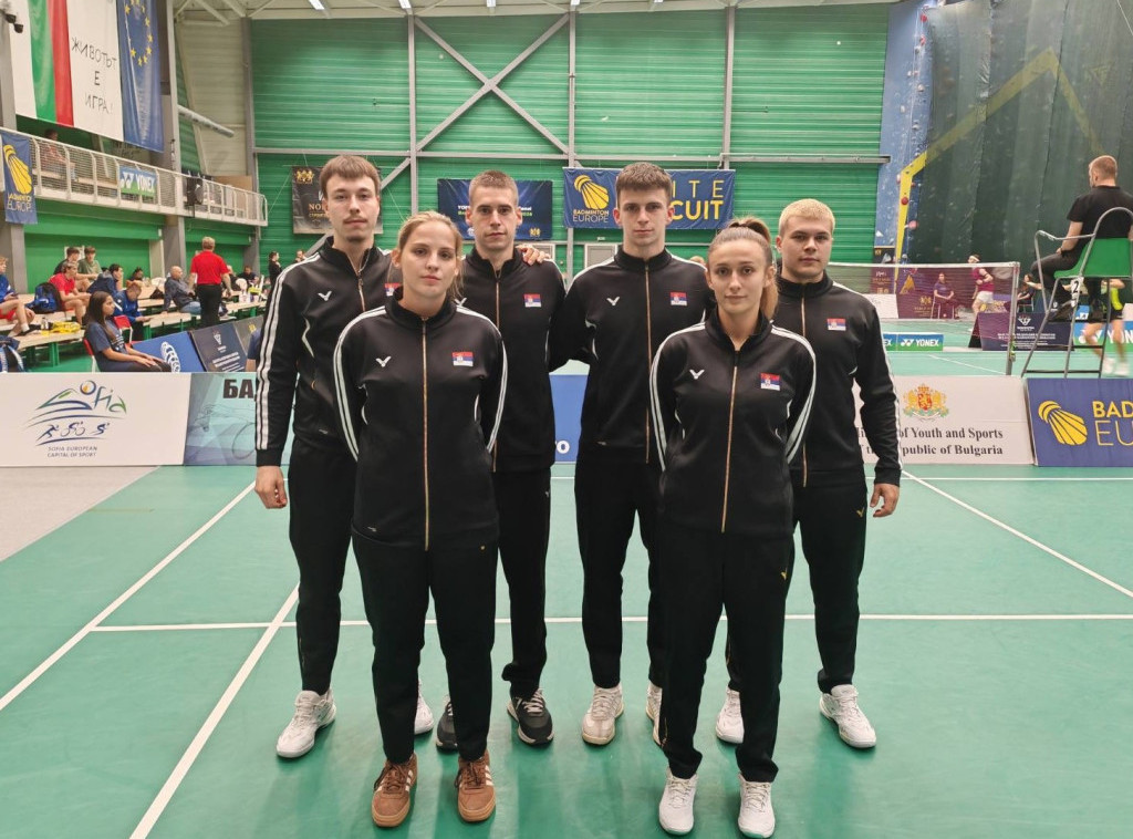 Reprezentativci Srbije u badmintonu osvojili zlato i bronzu na turniru u Sofiji