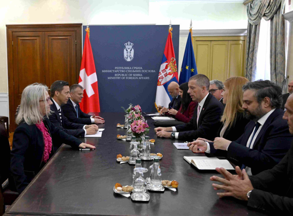 Đurić razgovarao sa članovima PGP Švajcarska - Srbija o daljem unapređenju bilateralne saradnje