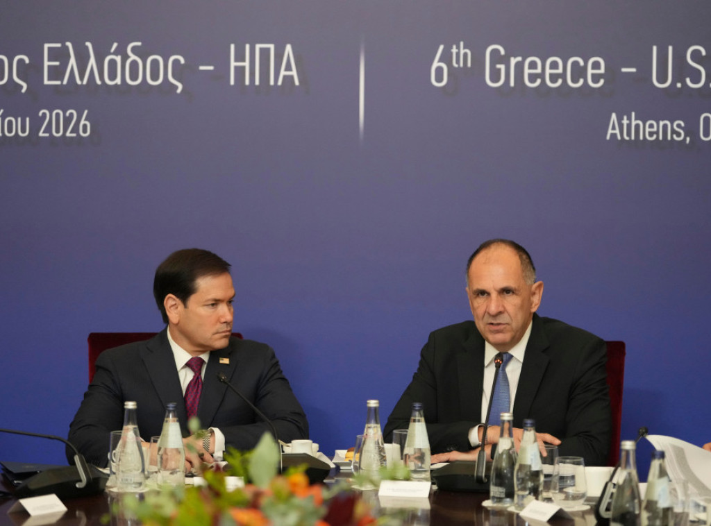 Rubio u Atini: Grčka je ključni saveznik SAD i stub stabilnosti u regionu