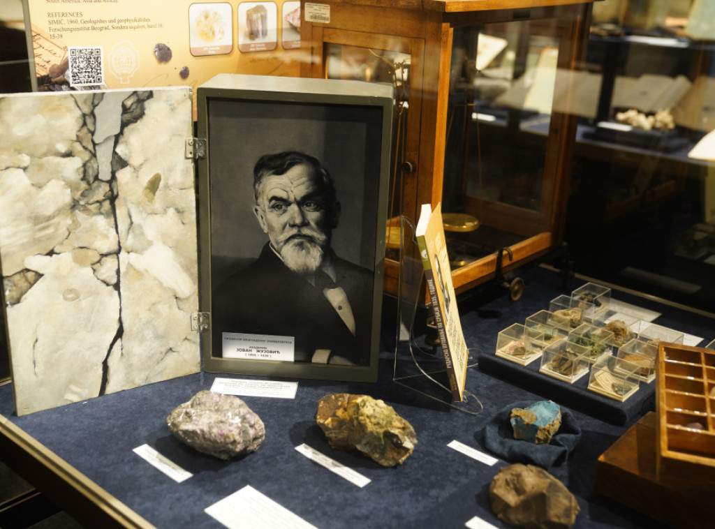 Otvorena izložba "O korenima srpske geologije" u Prirodnjačkom muzeju