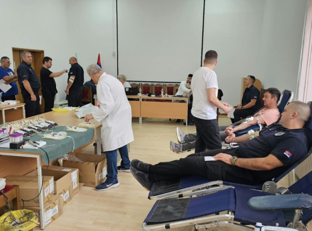 Krv doniralo oko 150 zaposlenih u kazneno-popravnim zavodima