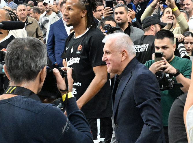 Željko Obradović: Moja veza sa Partizanom je neraskidiva, hvala navijačima na dočeku