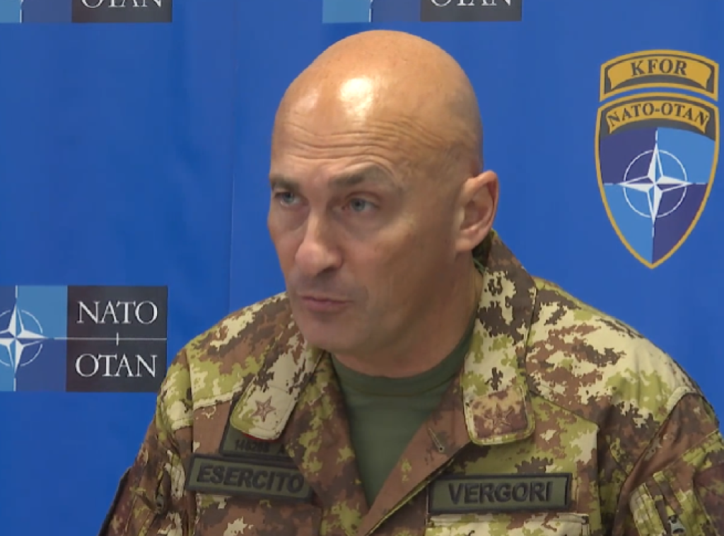 Vergori: Misija KFOR-a ostaje nepromenjena, delovaćemo u interesu svih zajednica