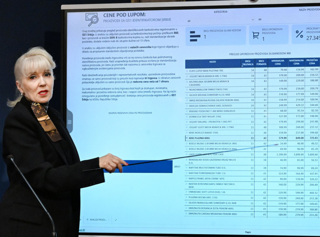 Platforma sa dnevnim cenovnicima trgovinskih lanaca od danas dostupna građanima Srbije
