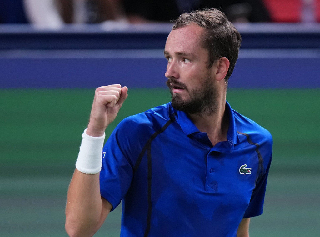 Ruski teniser Danil Medvedev plasirao se u polufinale mastersa u Šangaju