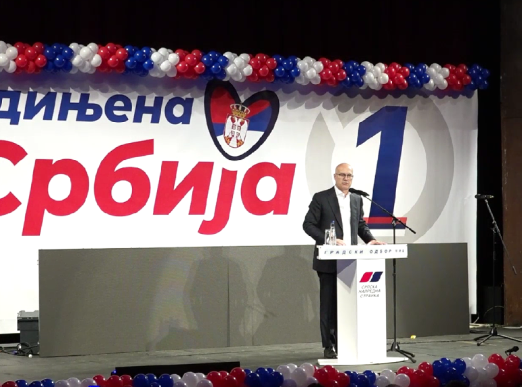 Predizborna konvencija liste "Ujedinjena Srbija" održana u Nišu; Vučević: Očekujem pobedu