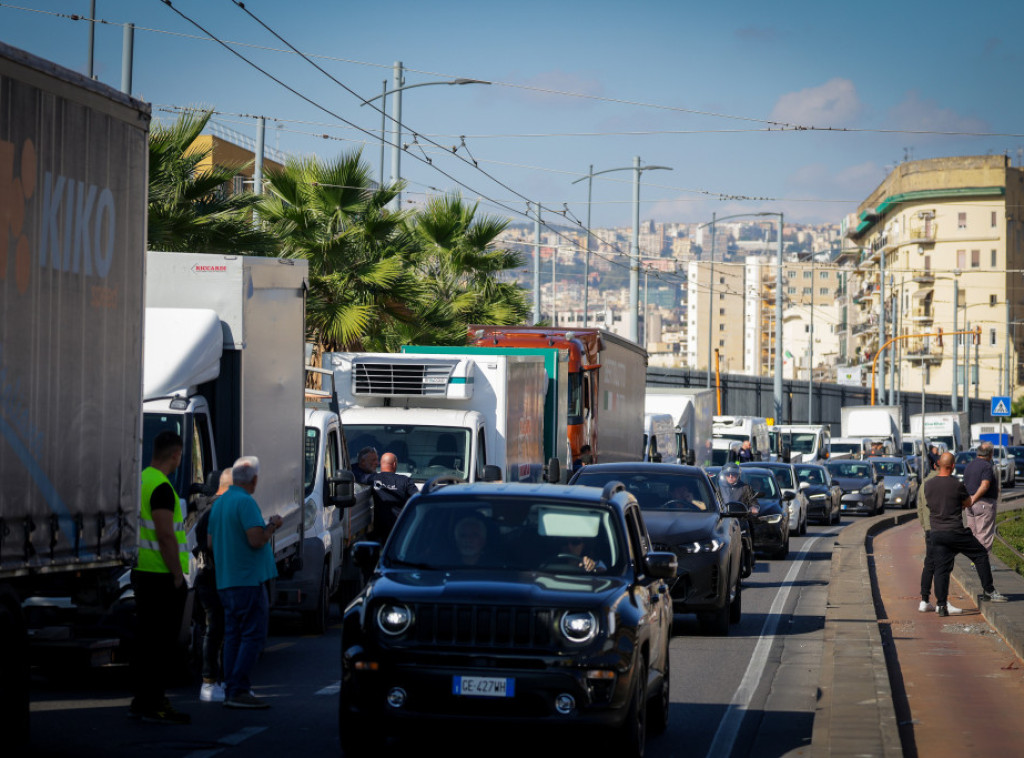 Nastavljen protest vozača kamiona na jugu Italije zbog cena goriva