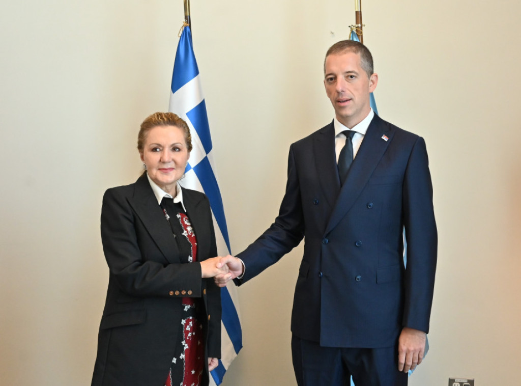 Đurić razgovarao sa predstavnicom Grčke u UN o radu UNMIK-a i položaju Srba na KiM