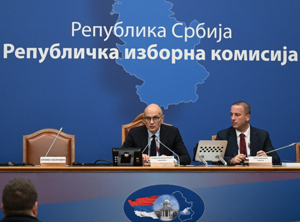 Student List won 52.65 pct of vote, United Serbia won 39.22 pct - commission
